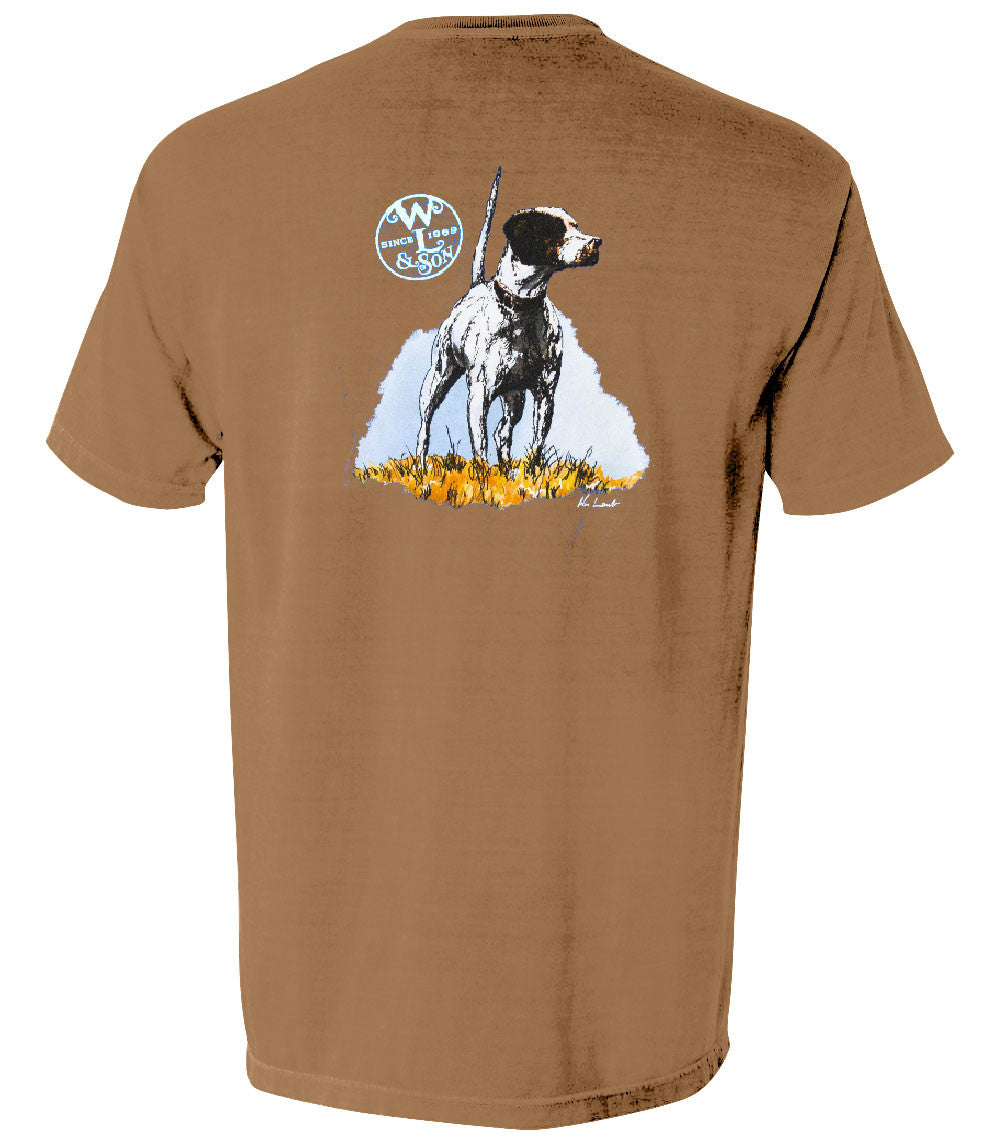 The English Pointer Tee (Brown)